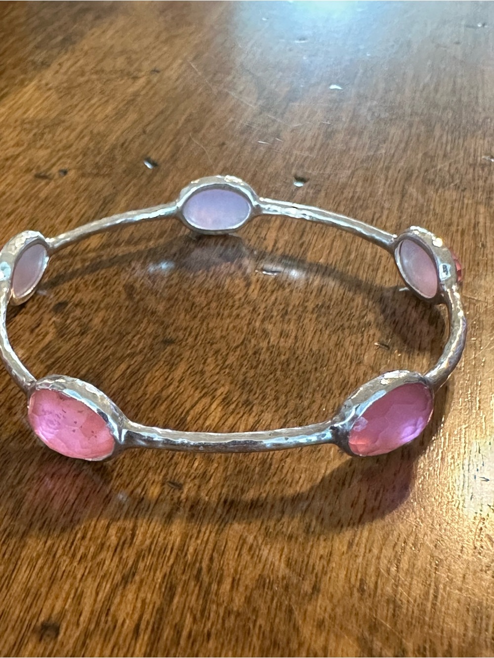 Ippolita Rock Candy 5 Station Pink Mother of Pearl Bracelet